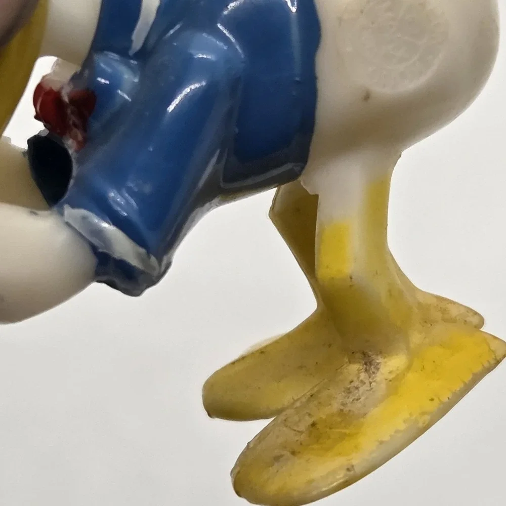 VTG Disney Donald Duck Plastic Nodder WDP Bobblehead Figurine‎ 2